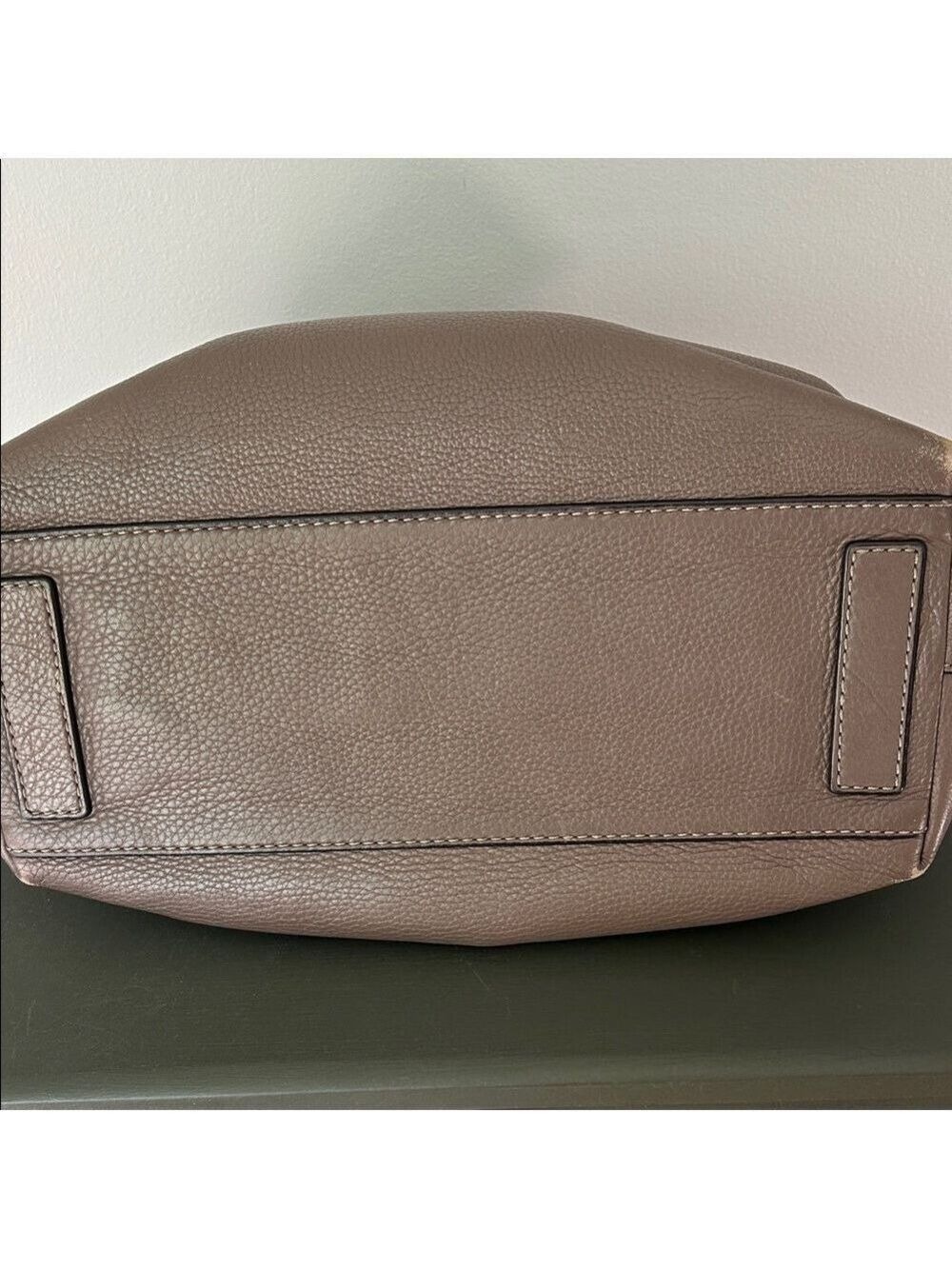 Tory Burch Pebbled McGraw Triple Compartment Leather Tote - Picture 13 of 16
